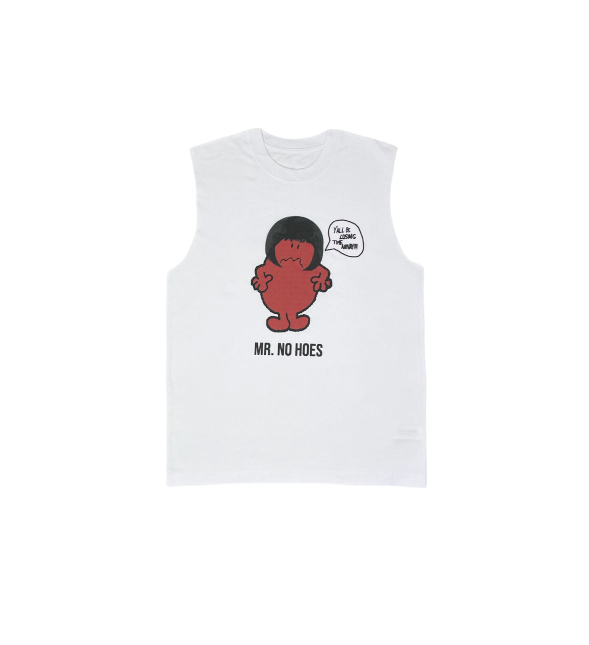 RED M. NO HOES T-SHIRT